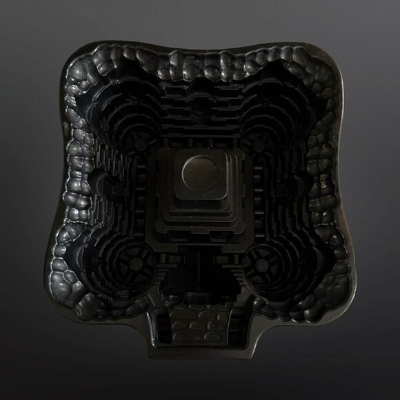 Nordic Ware Bundt Cake Pan Fairytale Cottage Silver Bundt Cake Pan 10 Cup - Picture 6 of 8